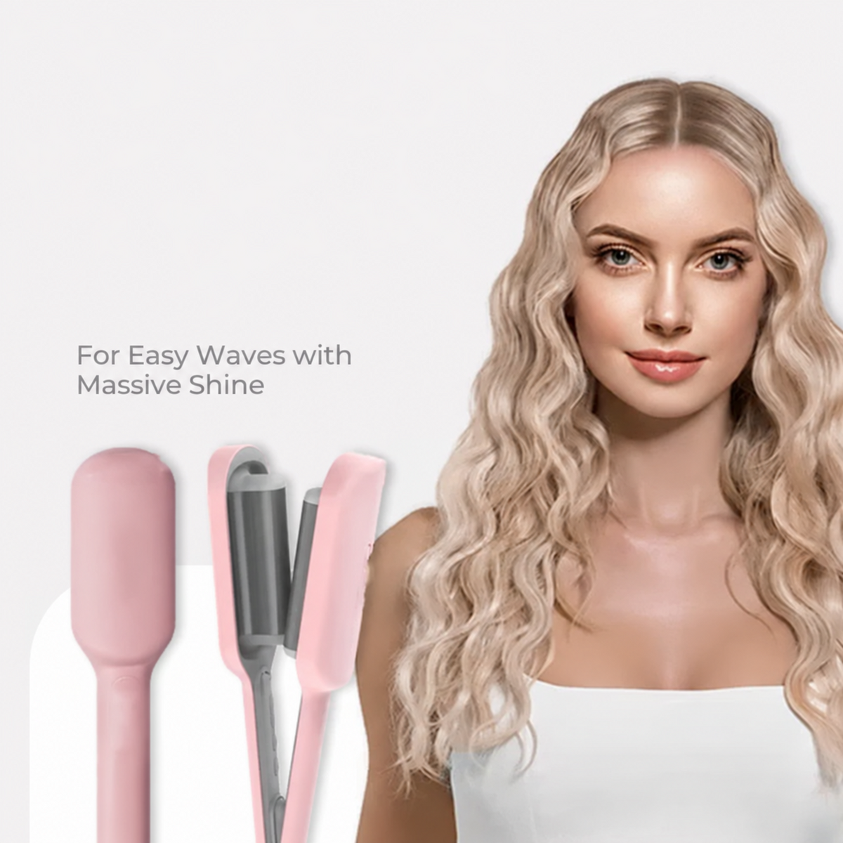 French-style wavy hair curler
