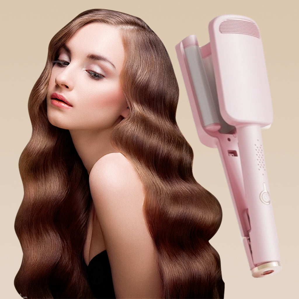 French-style wavy hair curler